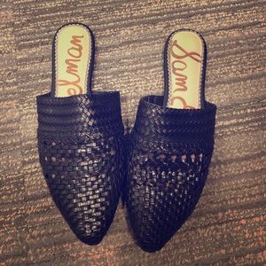 NWOT Sam Edelman black Natalya Mule